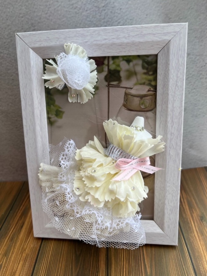 パヒュームフラワーで作ったミニフラワードール～アトリエ天使の羽