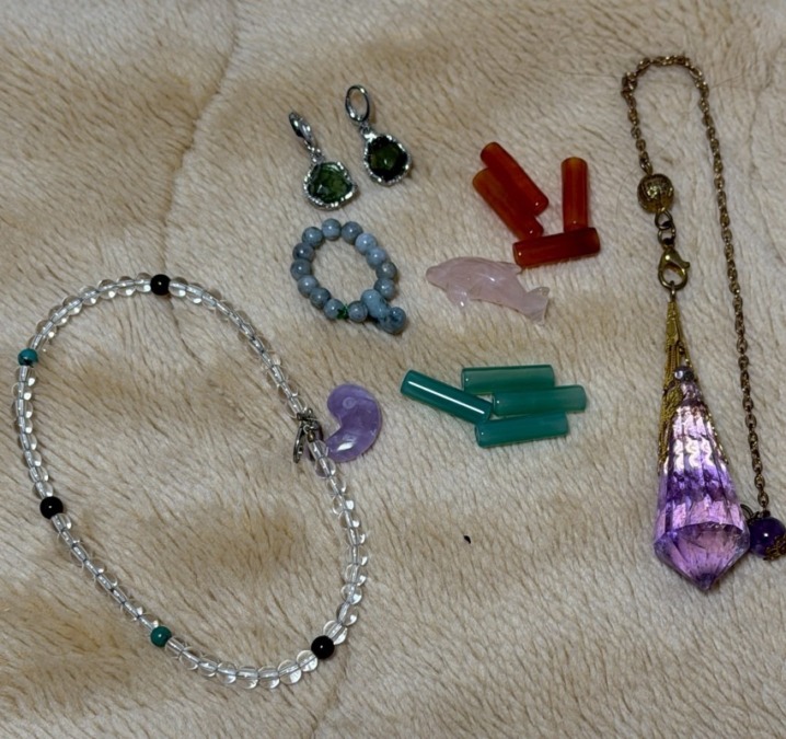 天然石を使用したアクセサリー~さくら猫本舗