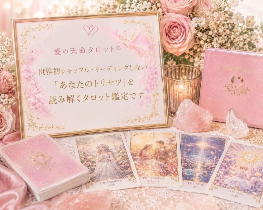 世界初シャッフル・リーディングしない 「あなたのトリセツ」を読み解くタロット鑑定~愛の天命タロット®鑑定~ゆうゆ